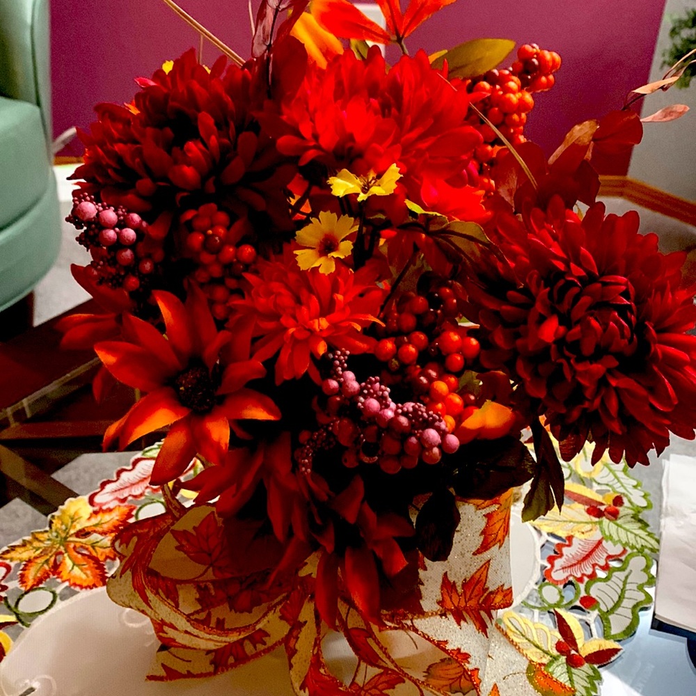Fall Flower Arrangement